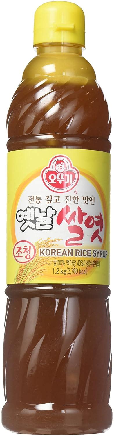 korean rice syrup substitute.